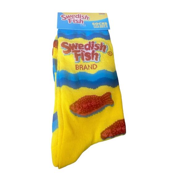 Swedish Fish Other - Swedish Fish Novelty Crew Socks